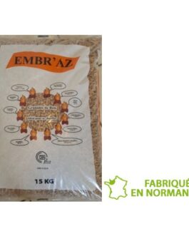 Embr'az Premium Holzpellets – Palette mit 68 Säcken – DIN+ / NF / PEFC