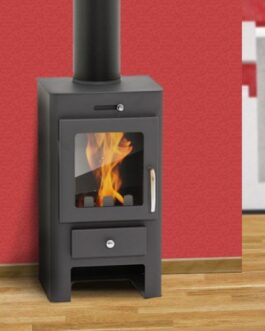 Belleza PASSAT Kaminofen – 7 kW – Holzofen mit Doppelverbrennung