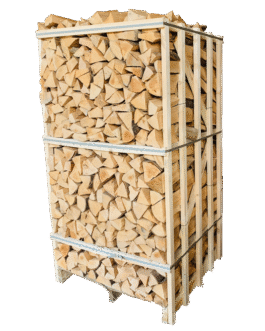 Eichen-Brennholz 40 cm – Palette 3 Ster – Extra trocken – 100% Hartholz