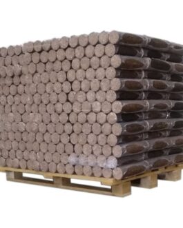 Holzbriketts 100% Laubholz – Palette 1 Tonne – Made in France