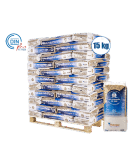 Butagaz DIN+ Holzpellets – 100% Nadelholz – Palette mit 66 Säcken à 15 kg