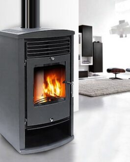 MODERNA VITA Kaminofen – 14 kW – Holzofen mit Doppelverbrennung
