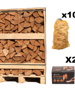 Pack Sérénité – Palette en 50 cm – bois sec